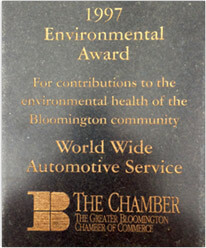 Chamber award | World Wide Automotive Service