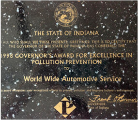 State Award | World Wide Automotive Service